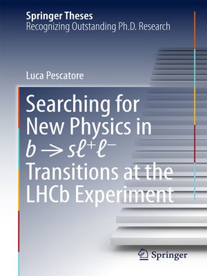 cover image of Searching for New Physics in b → sℓ+ℓ− Transitions at the LHCb Experiment